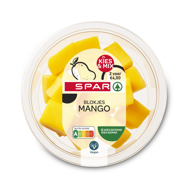 SPAR mango blokjes 120 GR 120 GR