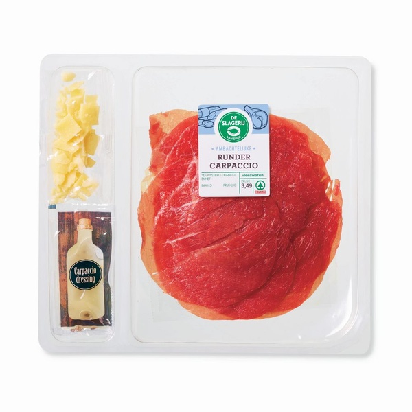 SPAR runder carpaccio 123 GR