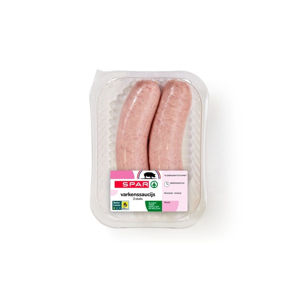 Varkenssaucijs 2st 200 GR