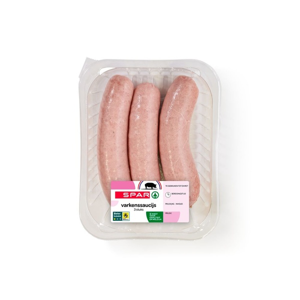 Varkenssaucijs 3st 300 GR