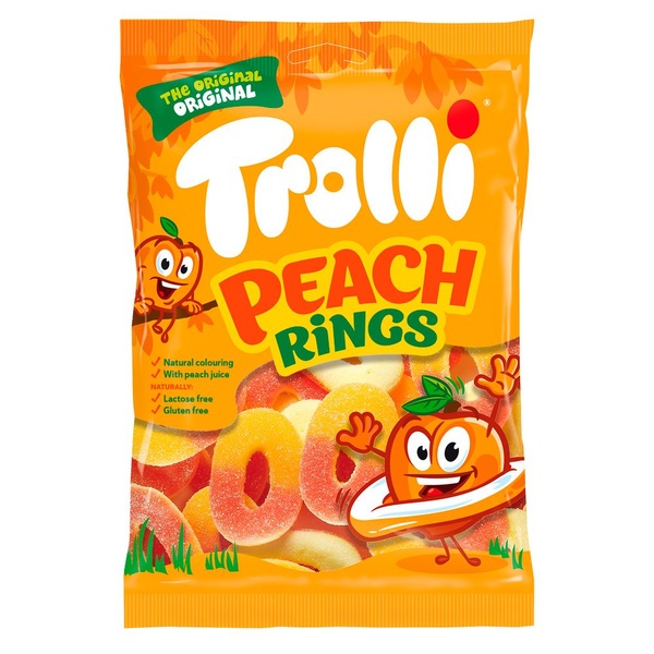 TROLLI perzik ringen 200 GR