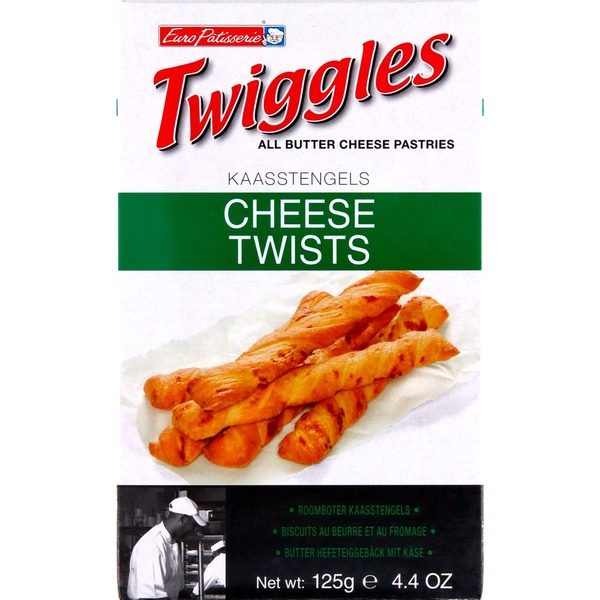 TWIGGLES snack kaas 125 GR