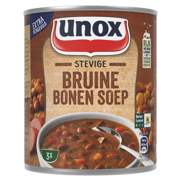 UNOX bruine bonen soep 800 ML