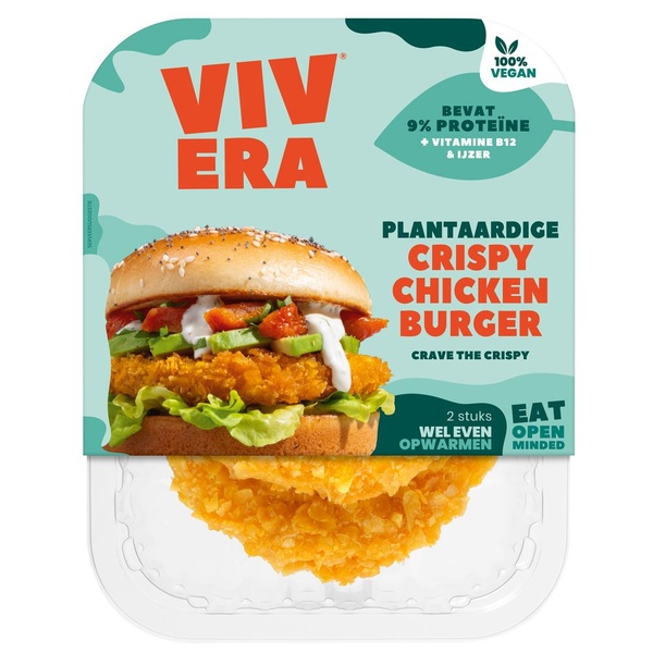 VIVERA crispy burger 2 ST