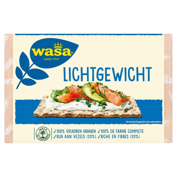 WASA knackebrod lichtgewicht. 300 GR
