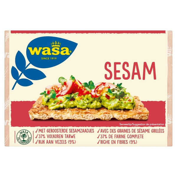 WASA knackebrod sesam. 250 GR